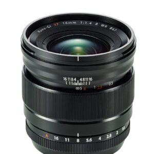 Fujinon Lens XF16mm F1.4 R WR – Black