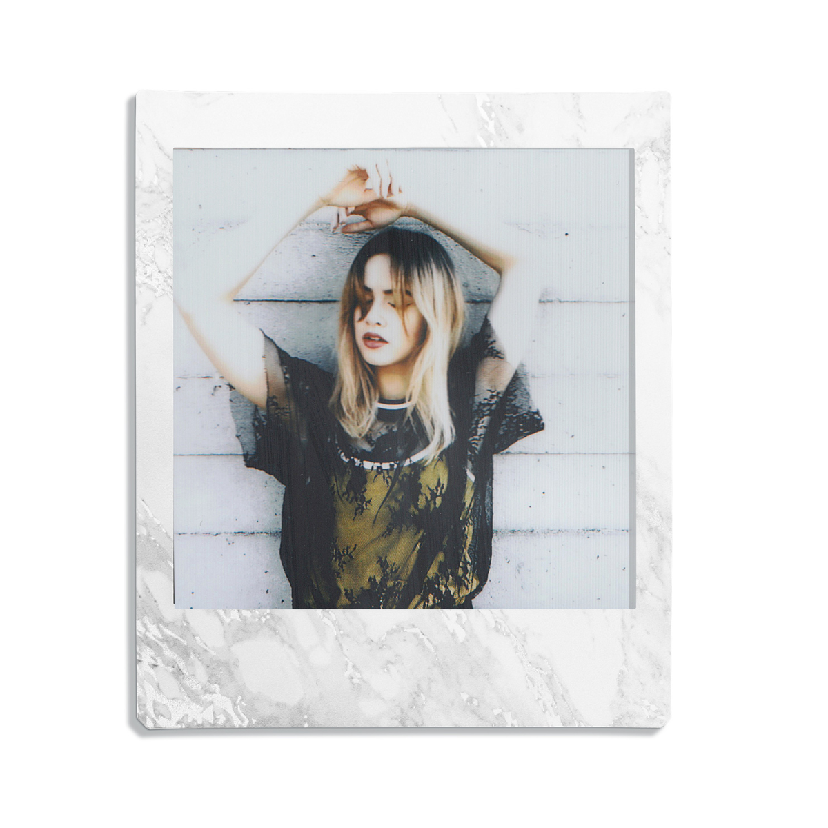Fujifilm Instax Square Film – White Marble